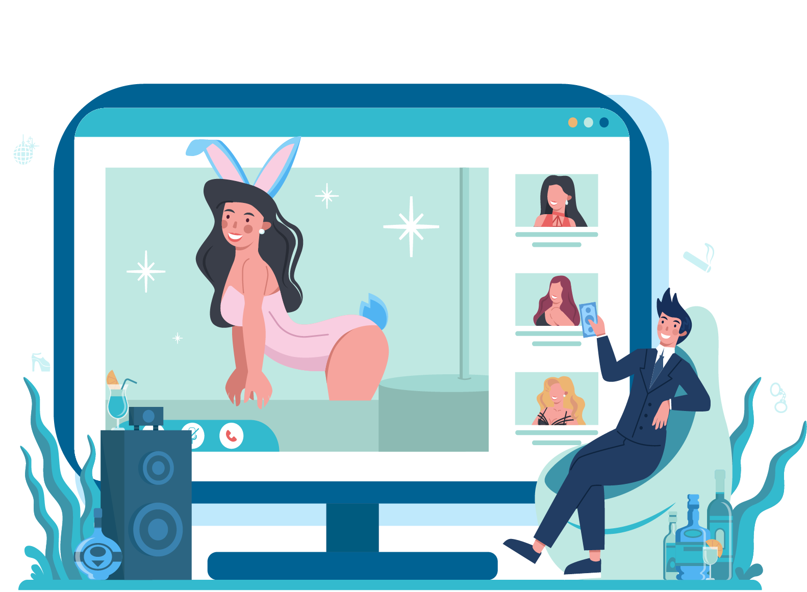 Instant chat translation on EroticRoulette | Live Video Chat mit einer zufälligen Person